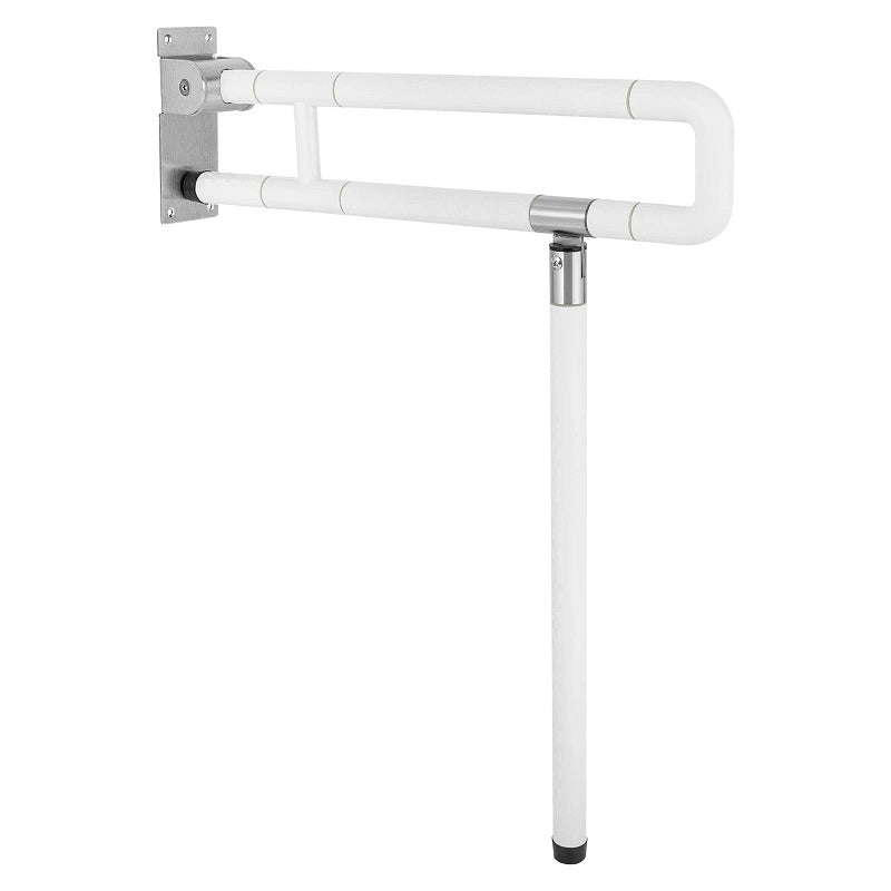 Toilet Grab Bar  Foldable Stainless for Seniors Elderly Handicap Bathroom