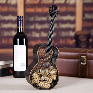 Guitar Wine Stopper Can Handmade Iron Home Decoration Multifunctional Metal Gift Crafts Gifts