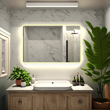 BATHROOM LED MIRROR 24" x 32"