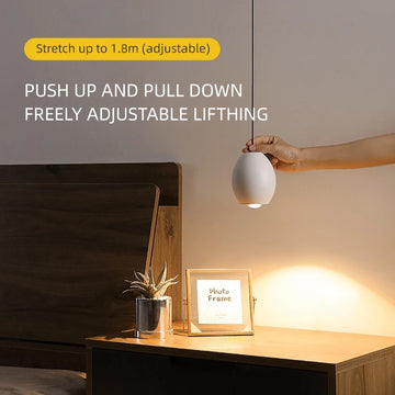 Bedside Chandelier Bedroom Lights Liftable Pendant Line Lights