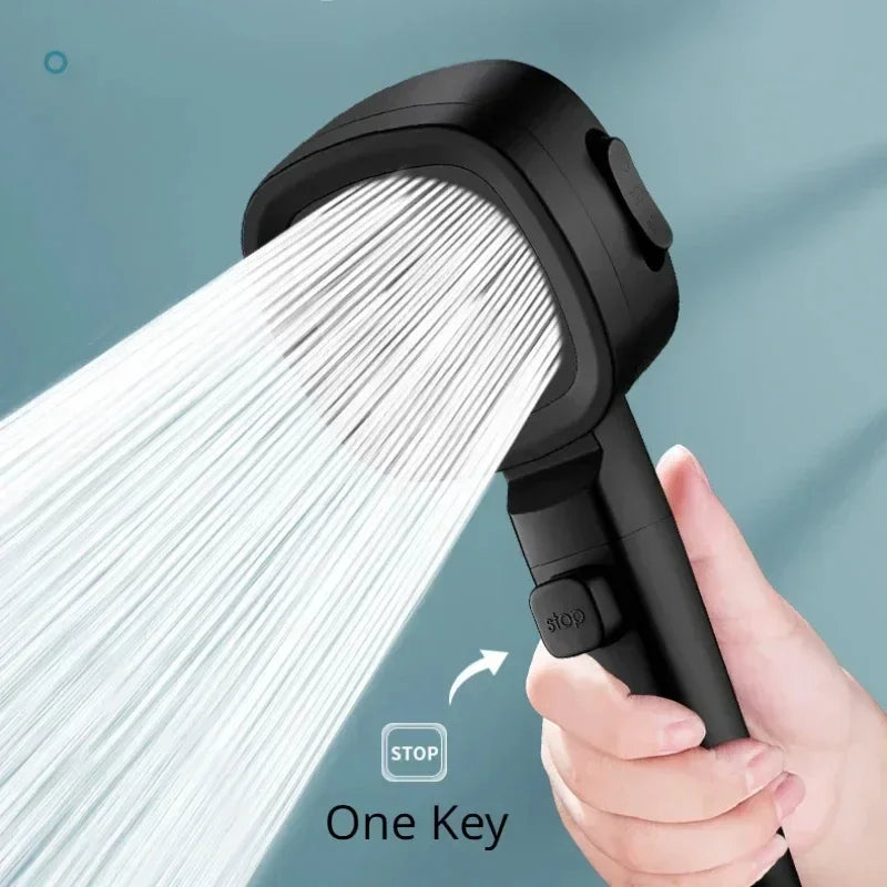 Xiaomi High Pressure Shower Head 3 Modes Adjustable Shower Head Set Smart Bathroom New Djustable Shower Head Accessories Sprayer